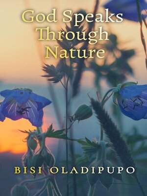 cover image of God Speaks Through Nature